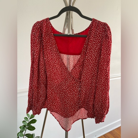 Madewell Kinston side-button wrap top - Picture 6 of 6